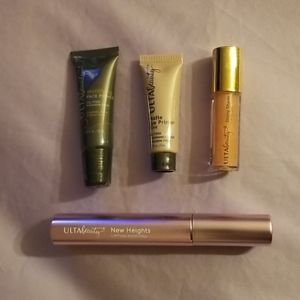 Bundle: Mascara, lip gloss, face and eye primer